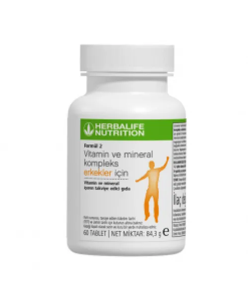 Herbalife Vitamin Mineral Komplex Erkek Herbalife Vitamin Mineral Komplex Erkek