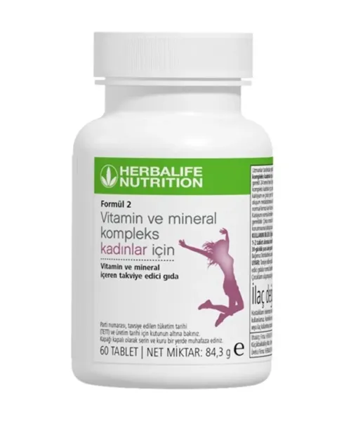 herbalife kadın vitamin mineral