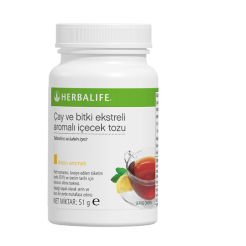 Herbalife Limon Aromali Cay ve Bitki Ekstreli Icecek Tozu 51 g