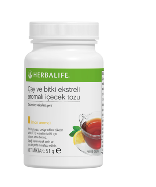 Herbalife Limon Aromali Cay ve Bitki Ekstreli Icecek Tozu 51 g