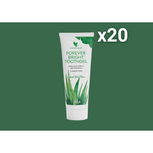 Forever Bright Toothgel 20li Avantaj Paketi Aloe Vera Dis Macunu