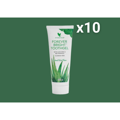 Forever Bright Toothgel 10lu Avantaj Paketi Aloe Vera Dis Macunu