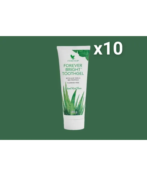 Forever Bright Toothgel 10lu Avantaj Paketi Aloe Vera Dis Macunu