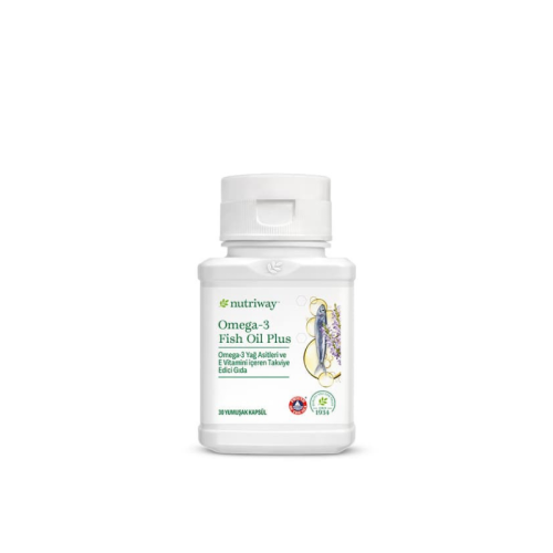 Nutriway Omega 3 Fish Oil Plus Takviye Edici Gida