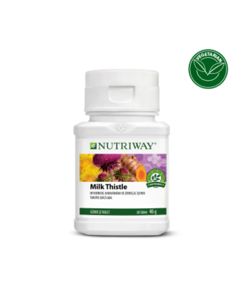 Amway Nutriway Milk Thistle Devedikeni Karahindiba ve Zerdecal Iceren 60 Tablet