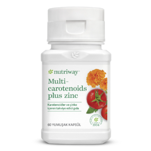Amway Multi Carotenoids Plus Zinc Nutriway 60 Tablet Vitamin