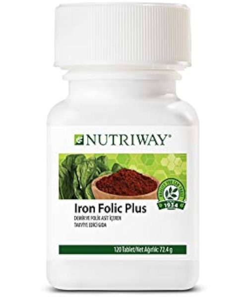 Amway Nutriway Iron Folic Plus 120 Tablet Vitamin